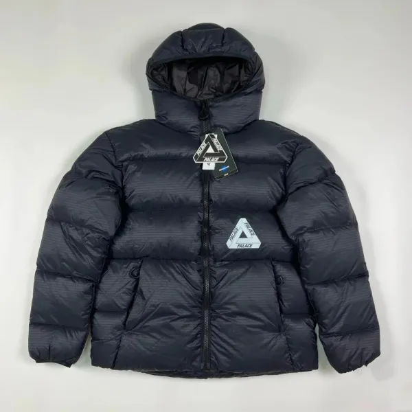 Palace Tri-Logo Down Jacket Black - 3