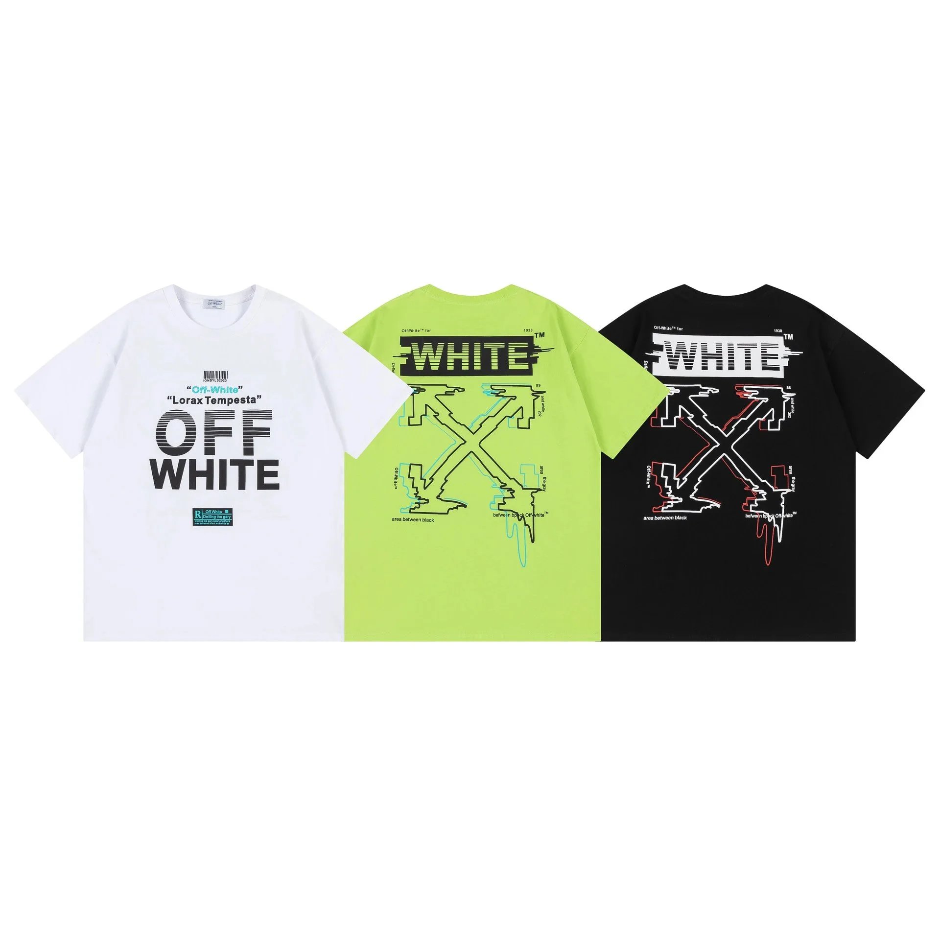 Off-White Lorax Tempesta White T-Shirt - 3