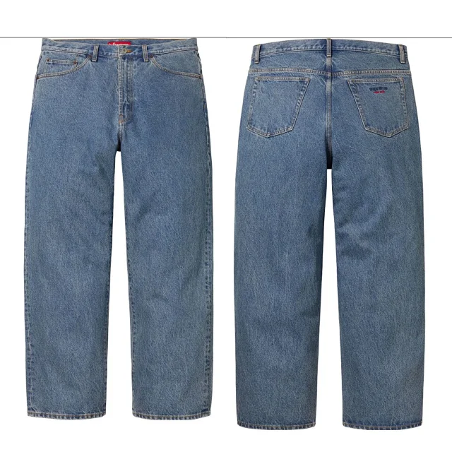 Supreme Jeans Loose-Fit Denim product detail image 5
