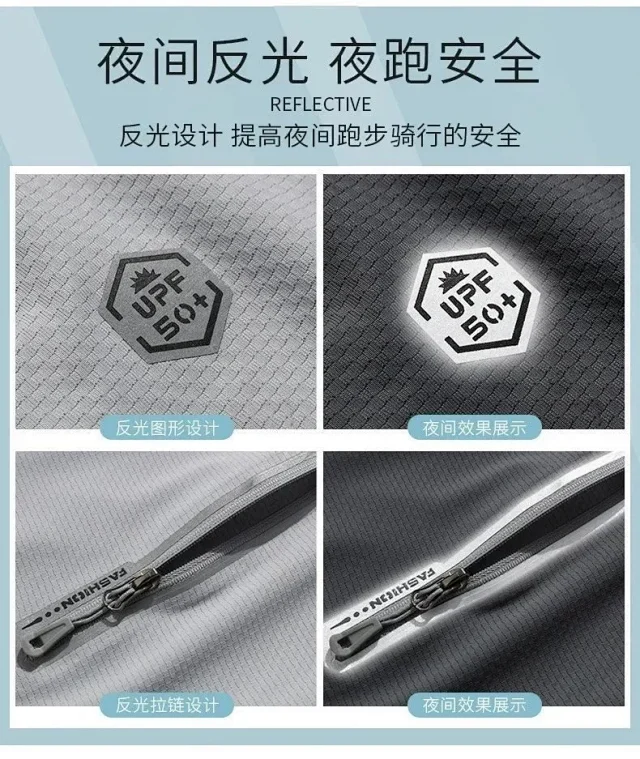 Nike Jackets Lightweight Hooded Zip-Front Windbreaker product detail image 5