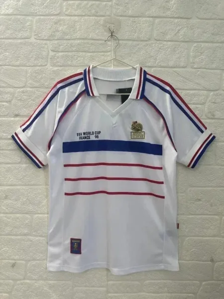 Le Coq Sportif France 1998 World Cup Home Jersey White - 1