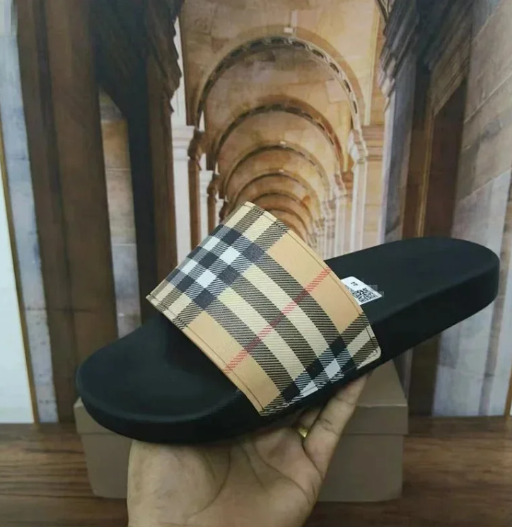Burberry Balenciaga slippers