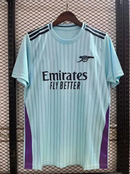 Arsenal FC 2023-24 Third Jersey Light Blue/Purple - 1