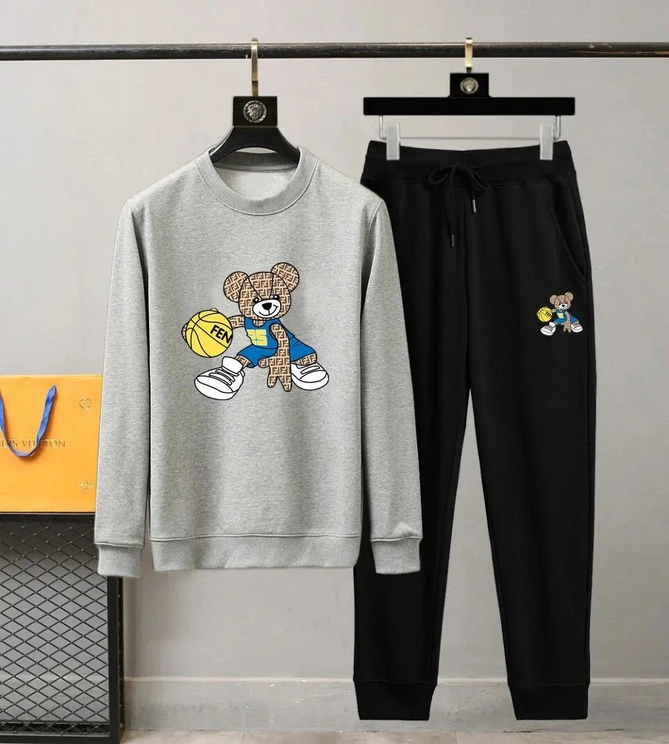 Fendi Bear Gray Swea