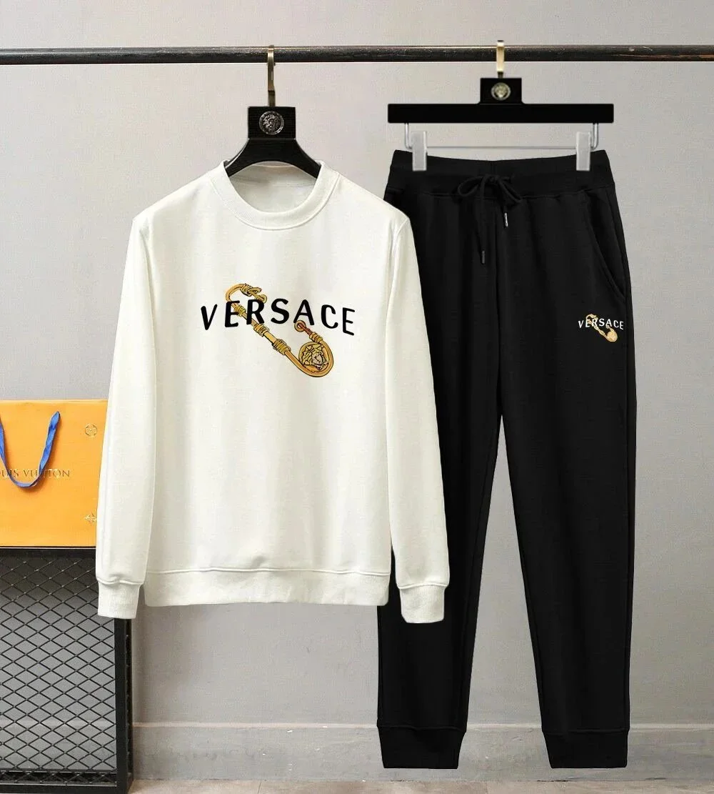 Versace White and Bl