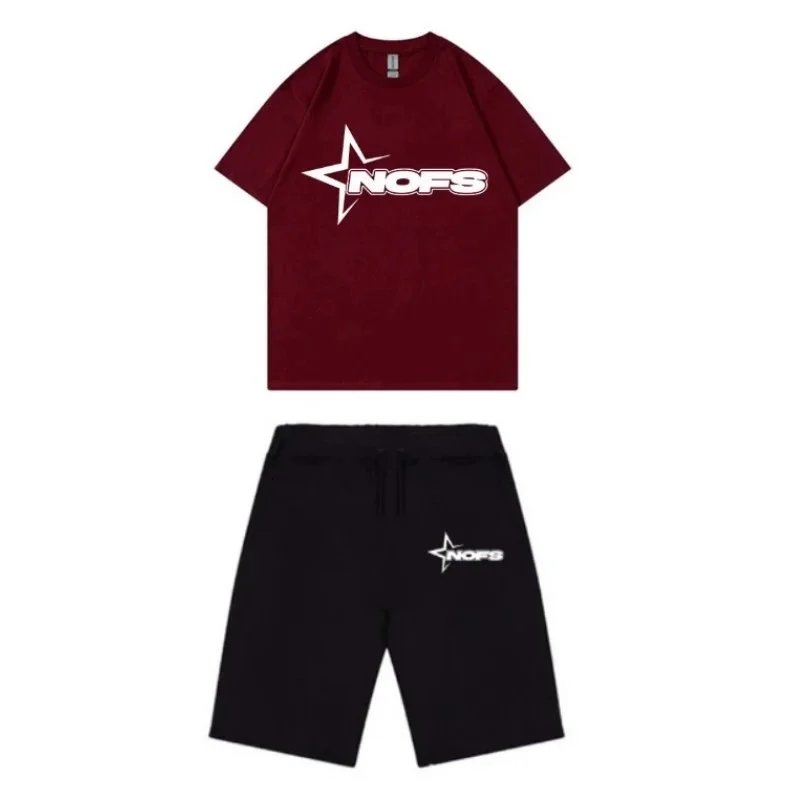 02黑色酒红套装