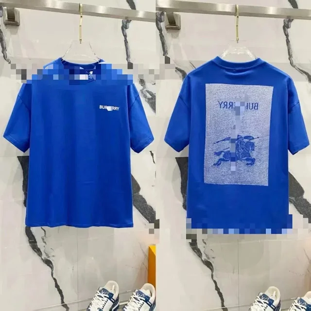 Burberry T-Shirts Loose-Fit Crewneck product detail image 7