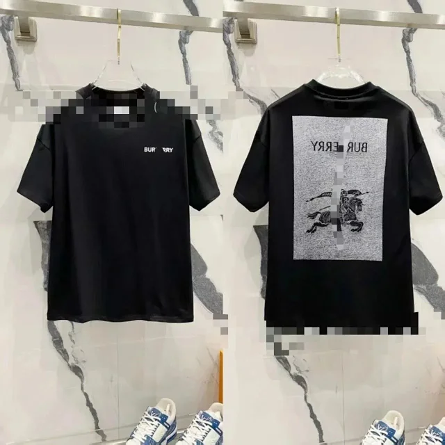 Burberry T-Shirts Loose-Fit Crewneck product detail image 6