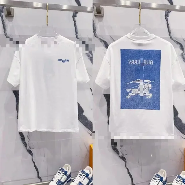 Burberry T-Shirts Loose-Fit Crewneck product detail image 5