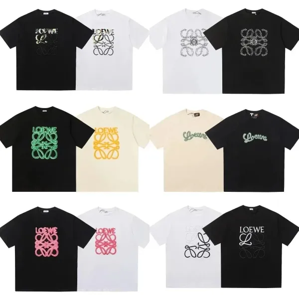 Loewe Panda Embroidered White T-Shirt - 2