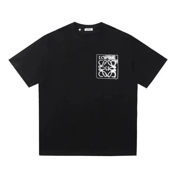 Loewe Panda Embroidered White T-Shirt - 9