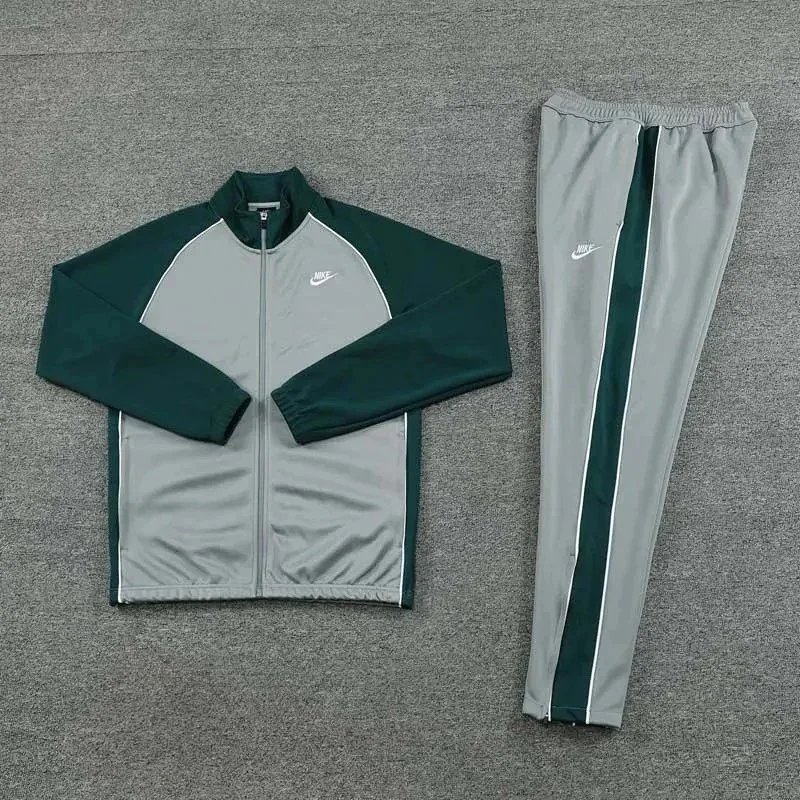 Nike Matching Sets Three-piece performance set with hooded jacket, T-shirt and shorts — (Long Pants Two-Piece Set) -299