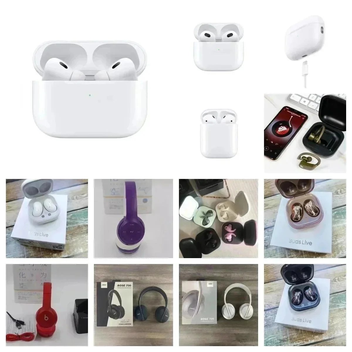 Apple AirPods Pro (2nd Gen) with USB-C Charging Case White Earphones - 2