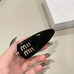 thumbnail for MM发夹简约后脑勺弹簧夹刘海夹子头饰发夹碎发侧边掰掰夹女