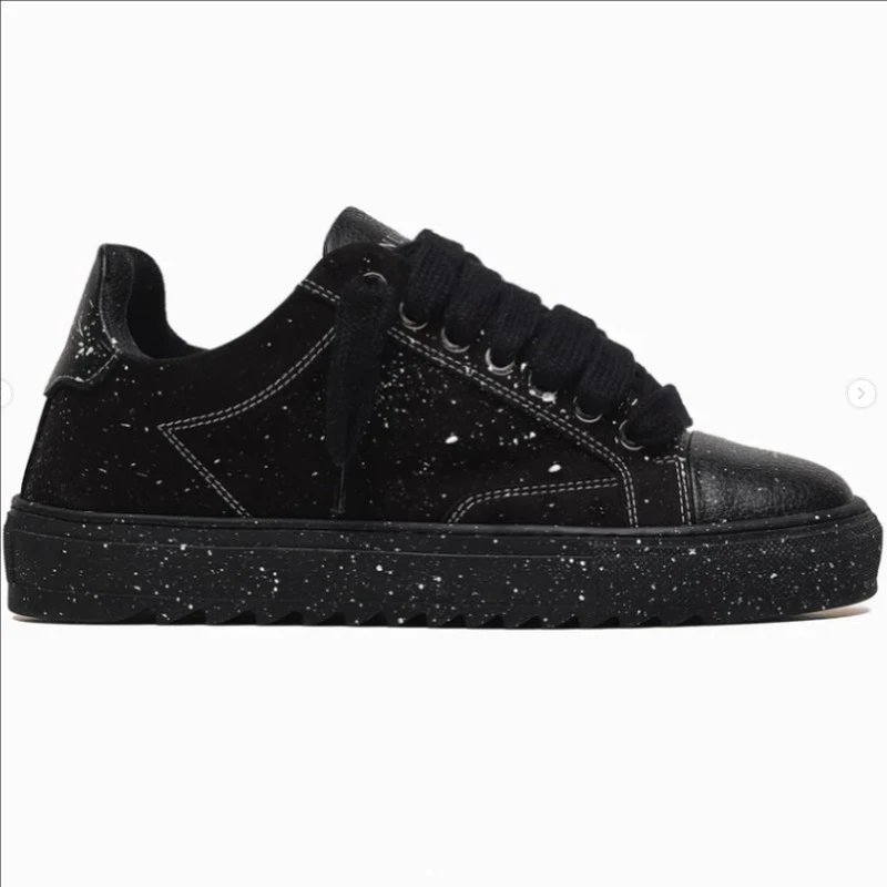 Unbranded Sneakers Low-Top Lace-Up with Sawtooth Sole — #11