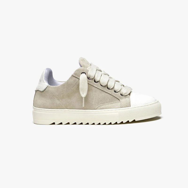 Unbranded Sneakers Low-Top Lace-Up with Sawtooth Sole — #03