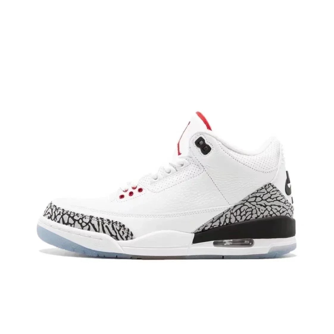 AJ3 White Cement Crystal Bottom