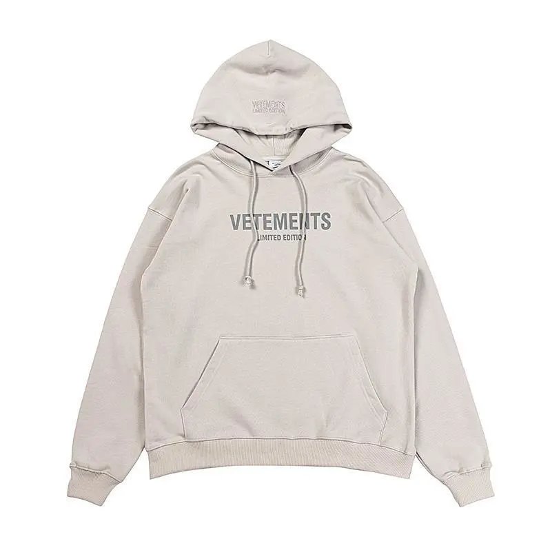 Letter Print Embroidered Hoodie photo 6