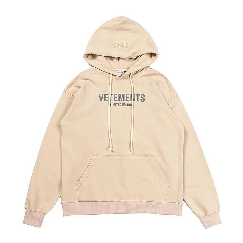 Letter Print Embroidered Hoodie photo 5