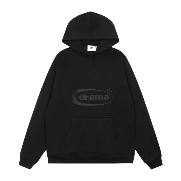 Drama Call Logo Hoodie Black - 1