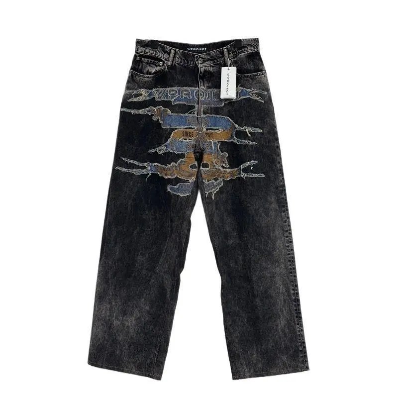 American Street Ripped Design Jeans photo 3