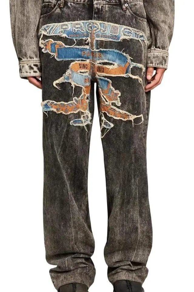 American Street Ripped Design Jeans photo 5