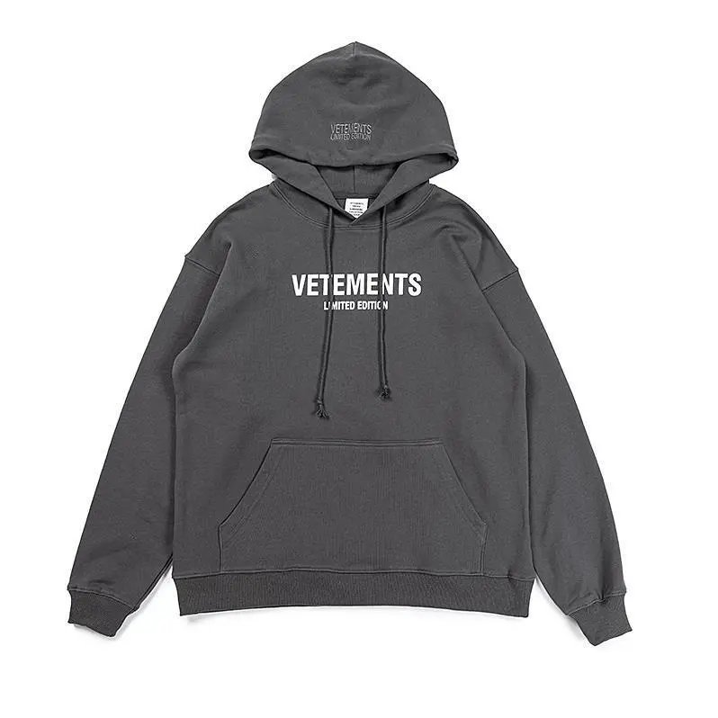 Letter Print Embroidered Hoodie photo 7