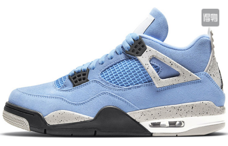 Little Green X: AJ4 University Blue CT8527-400