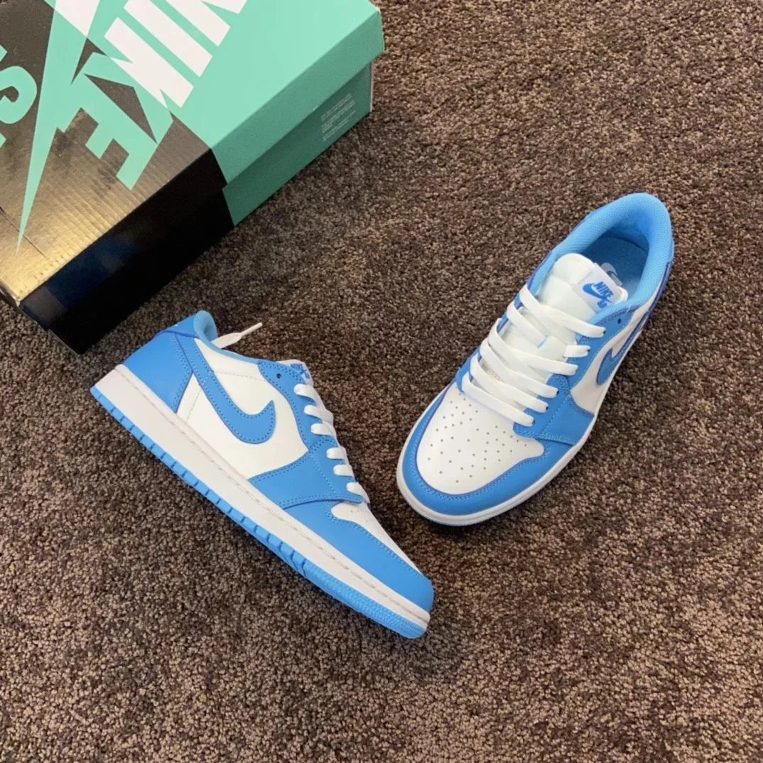 AJ1 OG Low White Blue CJ7891-401