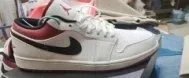 Air Jordan 1 Retro Low 'White/Red Chicago' 553558-118