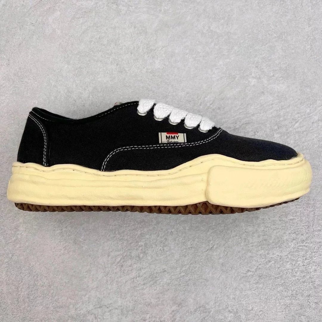 Maison Mihara Yasuhiro MMY Black & Yellow Distressed