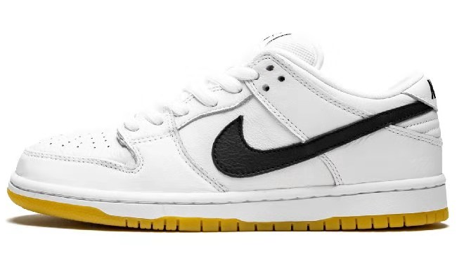 DUNK White Black Gum Sole CD2563-100
