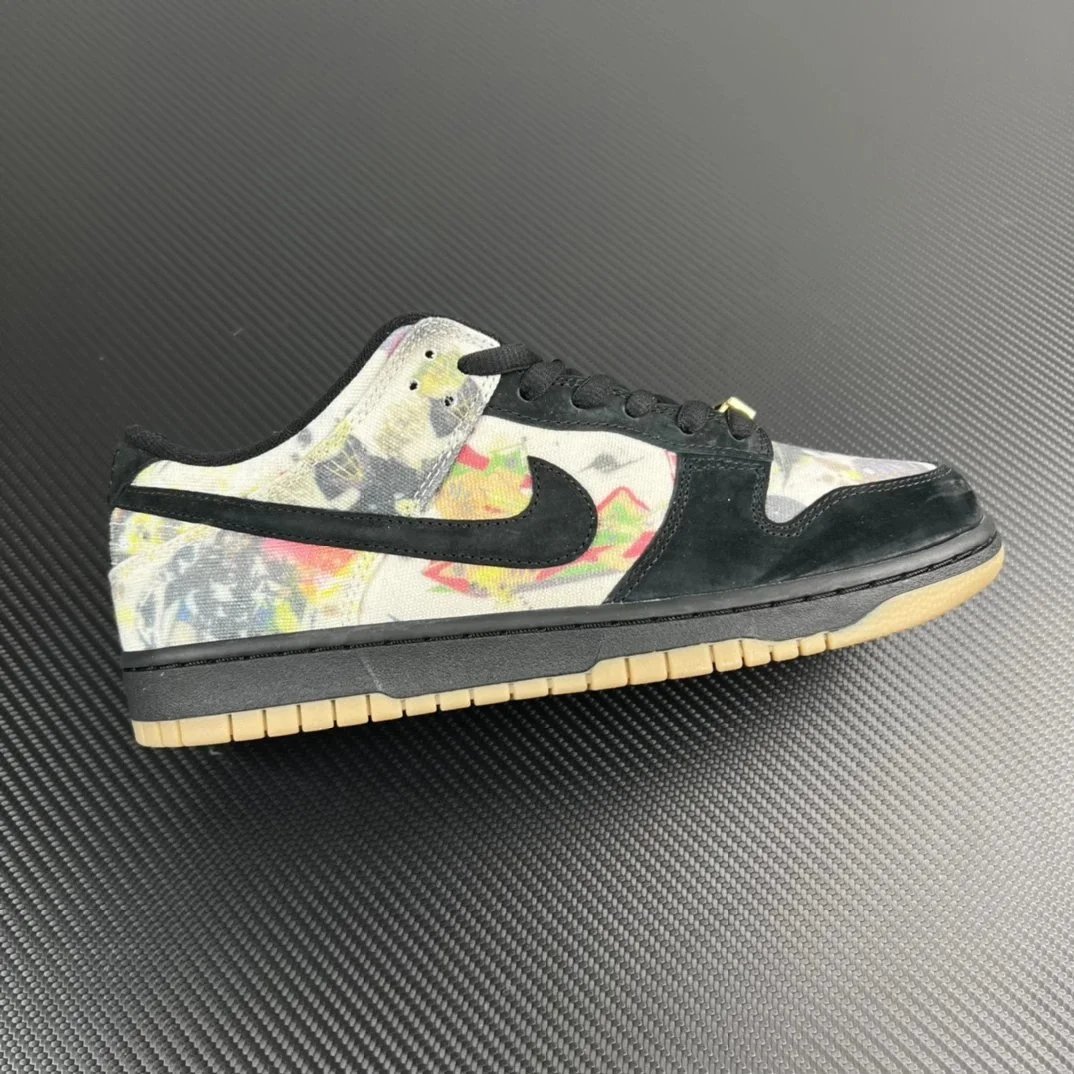DUNK Black Multi-Color Collaboration FD8778-001
