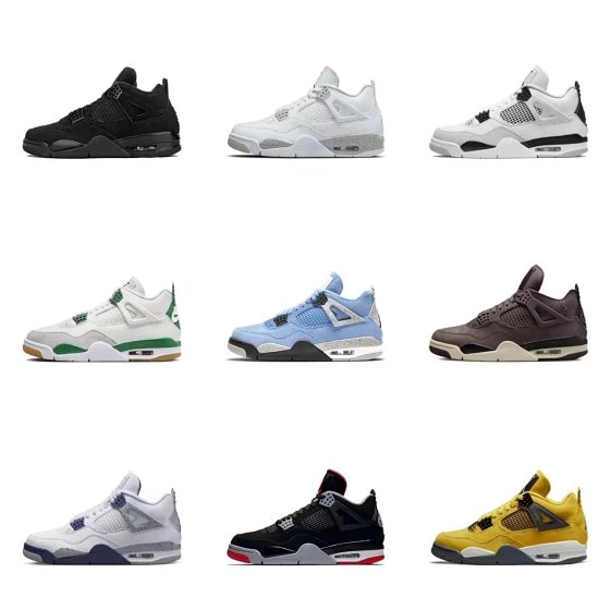 New GX Batch Jordan 4 / Green X Series Fully Upgraded Version Jordan 4 Special Offer
