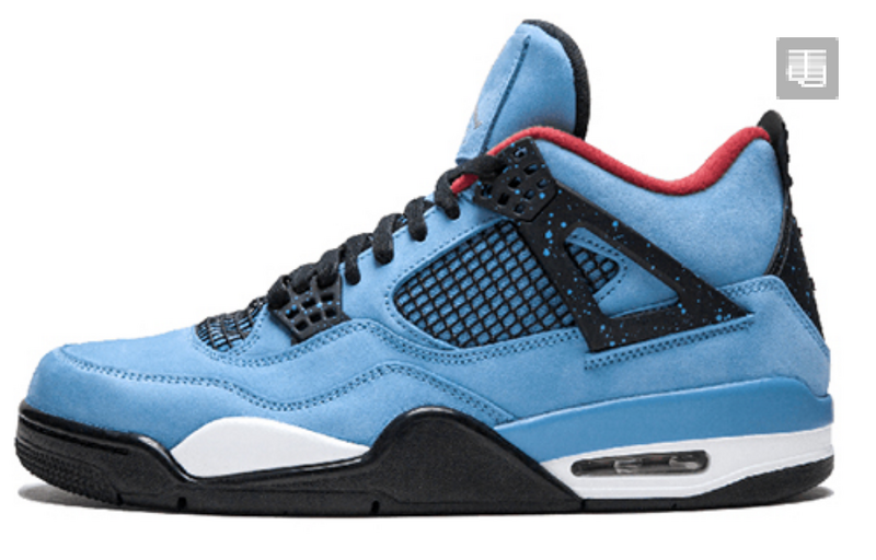Little Green X: AJ4TS Ice Blue 308497-406