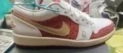 Air Jordan 1 Retro Low 'Red/Gold Poker' DJ5185-100