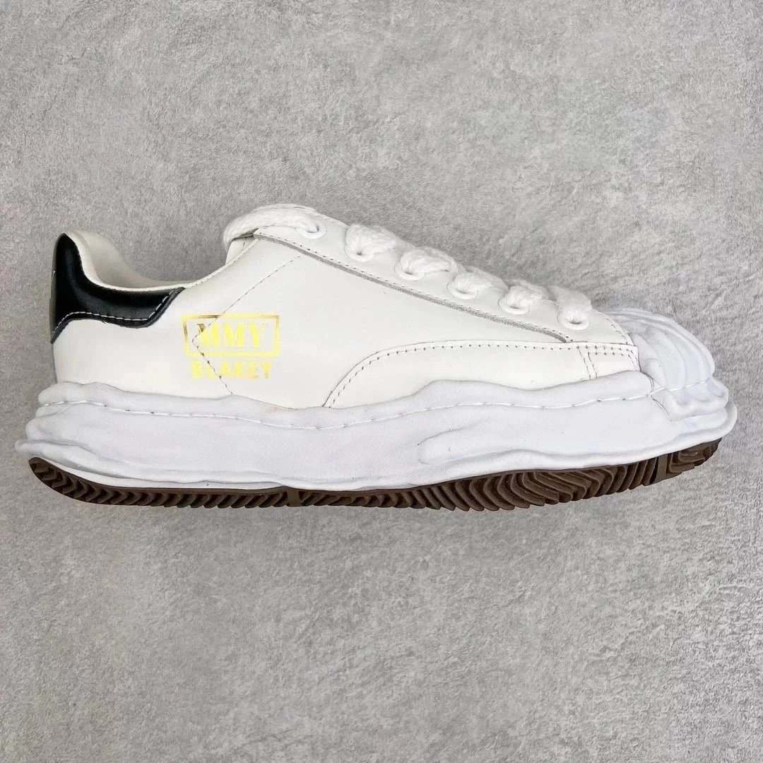 Maison Mihara Yasuhiro MMY Pure White Gold Print Soled