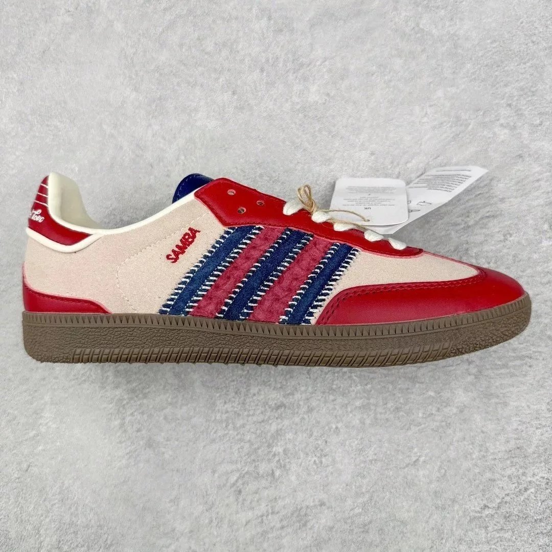 HL Notitle x AD Samba Board Shoes Blue Red ID6023