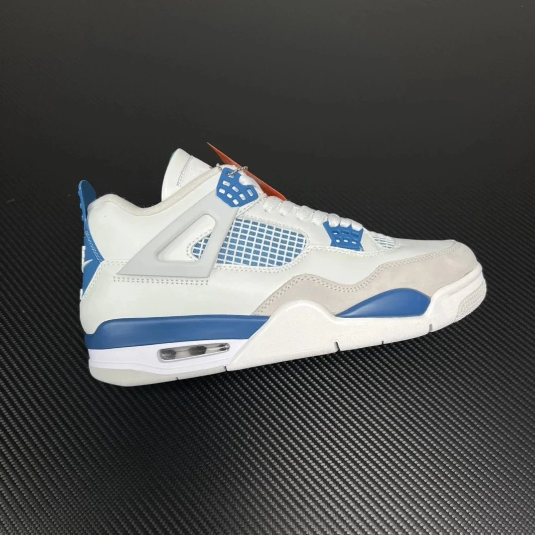 AJ4 White Grey Blue FV5029-141