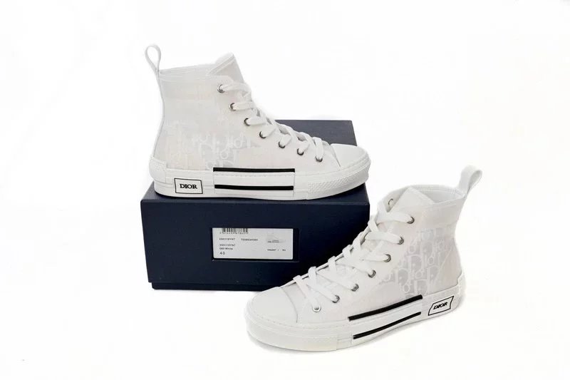 Dior B23 High-Top Sneakers Light Blue - 7
