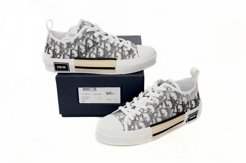 Dior B23 High-Top Sneakers Light Blue - 10