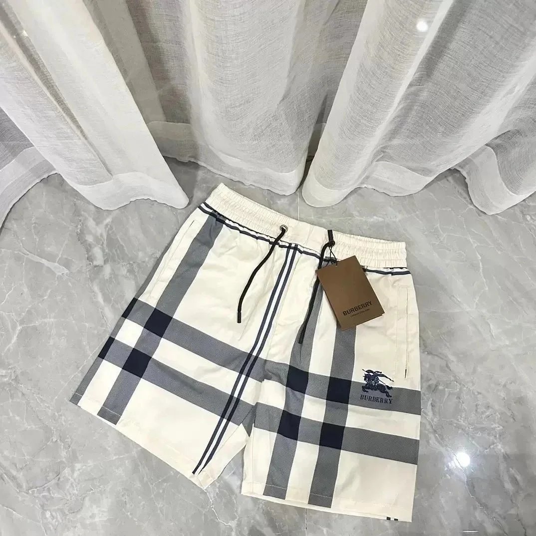 Burberry Check Drawstring Shorts — Multiple Patterns product photo 4