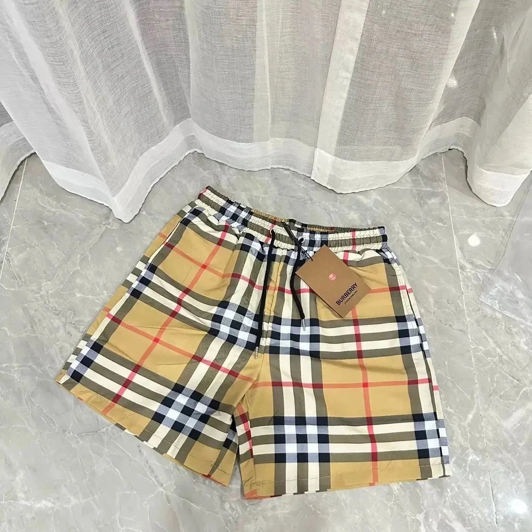 Burberry Check Drawstring Shorts — Multiple Patterns product photo 2