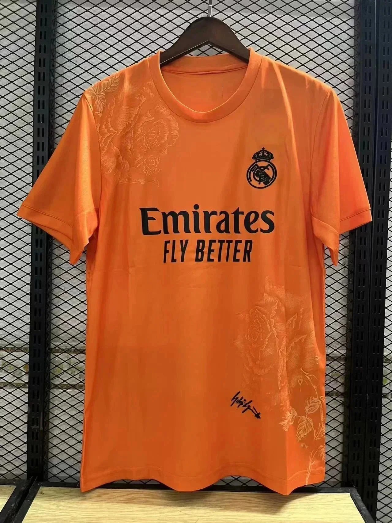 Real Madrid Real Madrid Orange Home Jersey - Royal Orange Special Edition Orange