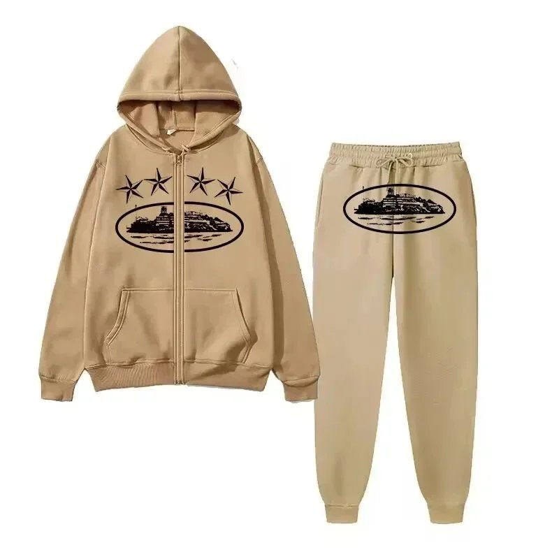 Khaki Zipper