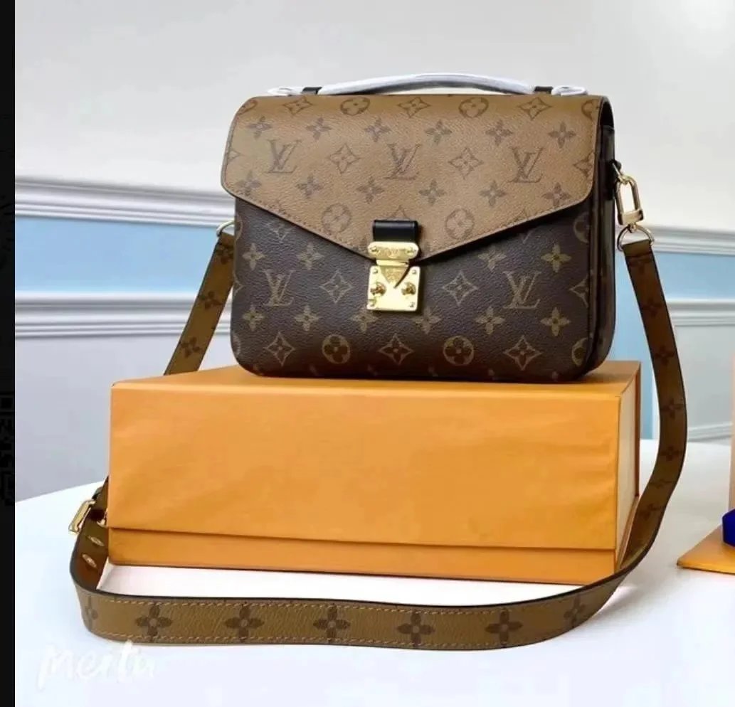 Louis Vuitton Crossbody Bags Monogram zip bag with wide logo strap image 4