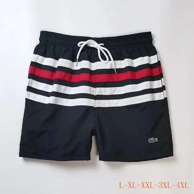 Lacoste Shorts Drawstring striped with crocodile logo product detail image 6