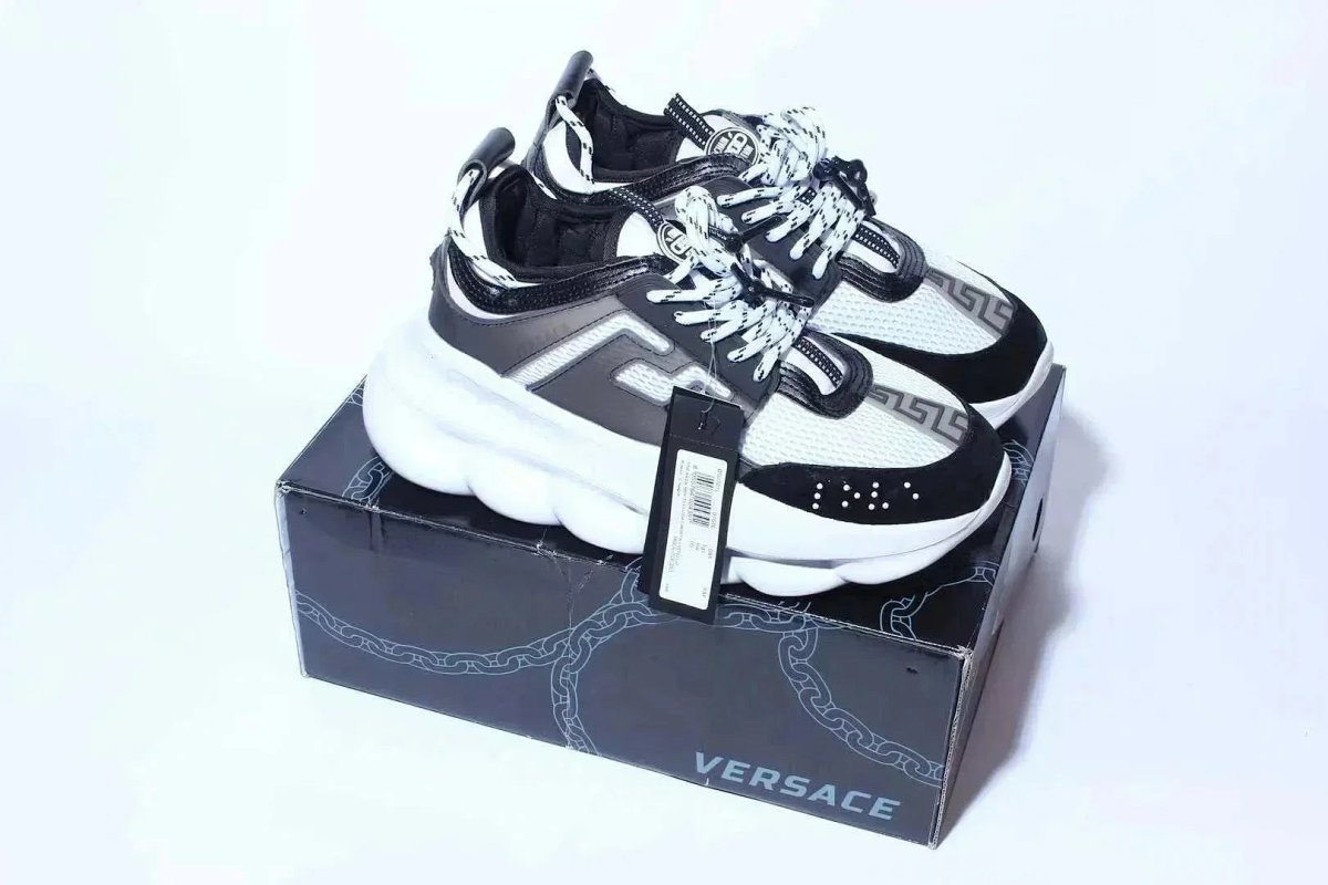 Versace Chain Reaction Multicolor Chunky Sneakers product detail 15 in Litbuy spreadsheet finds