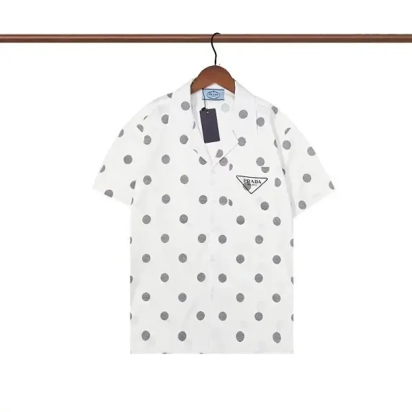 Prada Polka Dot Shirt White - 1