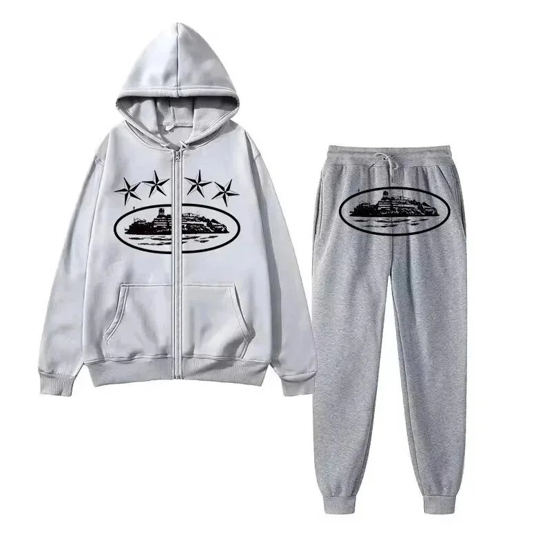 Gray Zipper